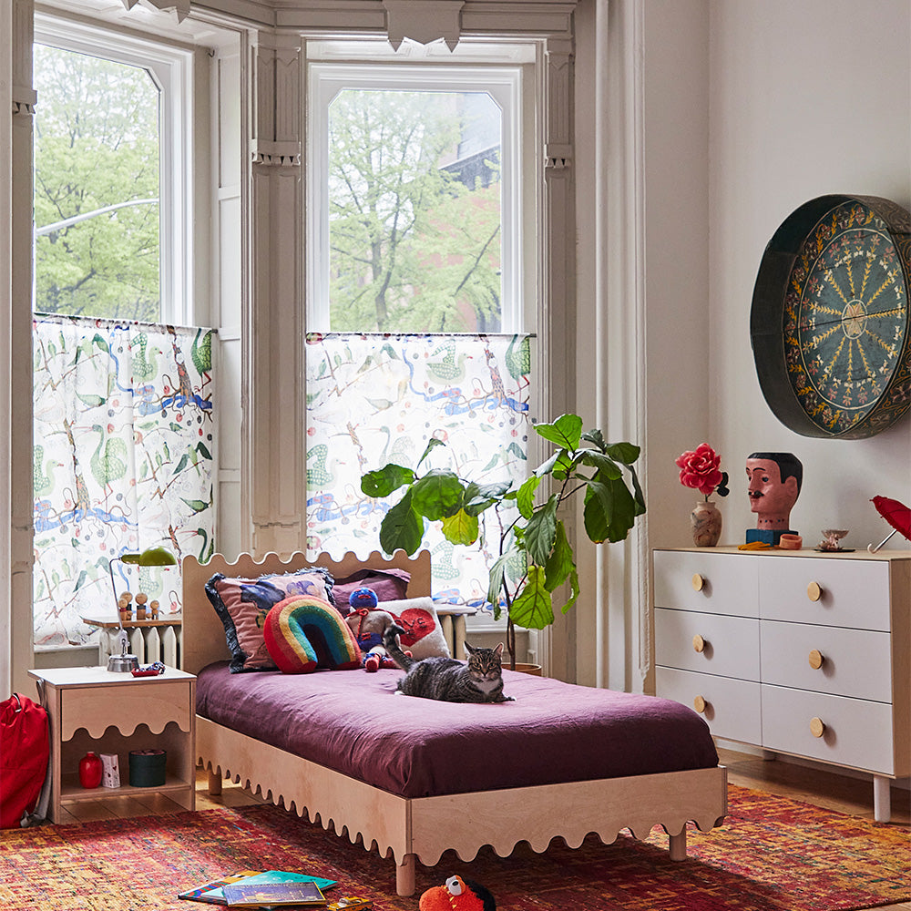 The Oeuf Moss Twin Bed - Birch