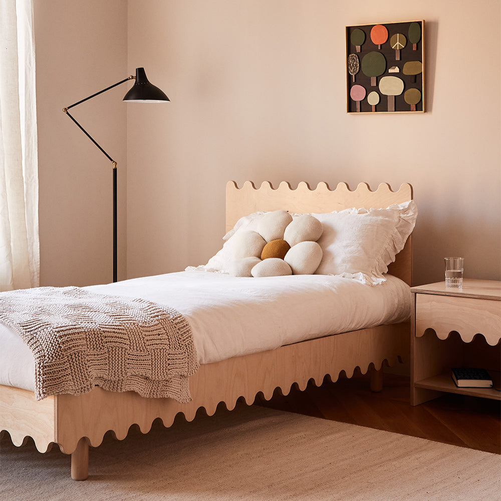 The Oeuf Moss Twin Bed - Birch