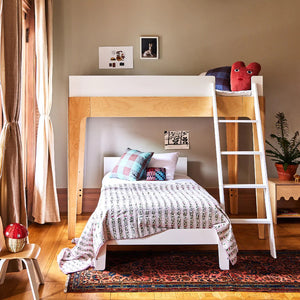 Perch Twin Lower Bed White