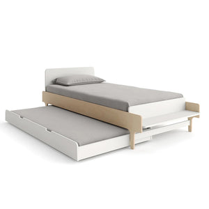 Shop Oeuf Canada Modern Toddler & Kids River Trundle Bed with Trundle Mattress