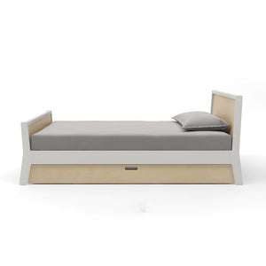 Shop Oeuf Canada Modern Toddler & Kids Sparrow Twin Bed with Trundle White/Birch Option