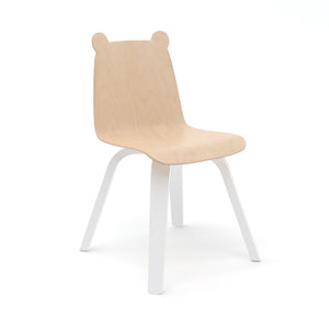 Shop Oeuf Canada Modern Kids Bear Play Chairs White/Birch Option