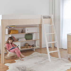 Shop Oeuf Canada Modern Toddler & Kids Perch Twin Size Loft Bed Room Setting
