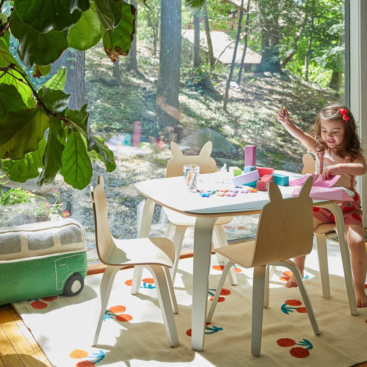 Shop Oeuf Canada Modern Kids Play Table Room Setting