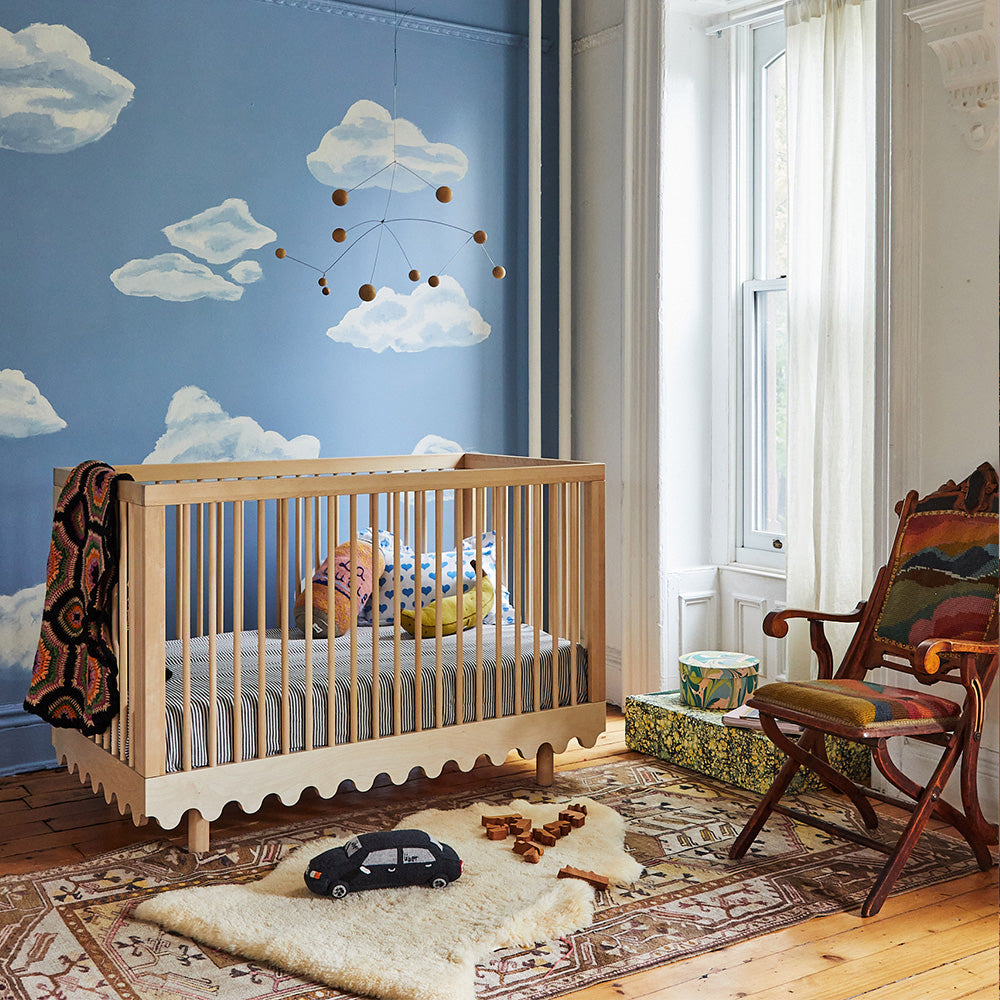Moss Crib in Birch 