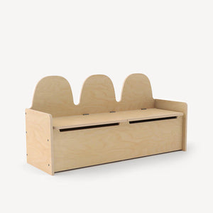 The Camel Storage Bench in Birch