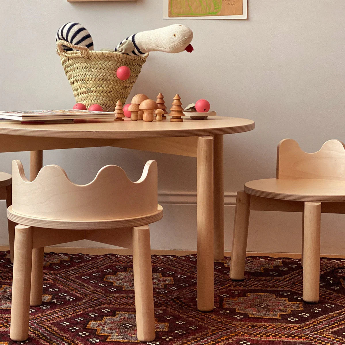 Moss Play Table & Chairs
