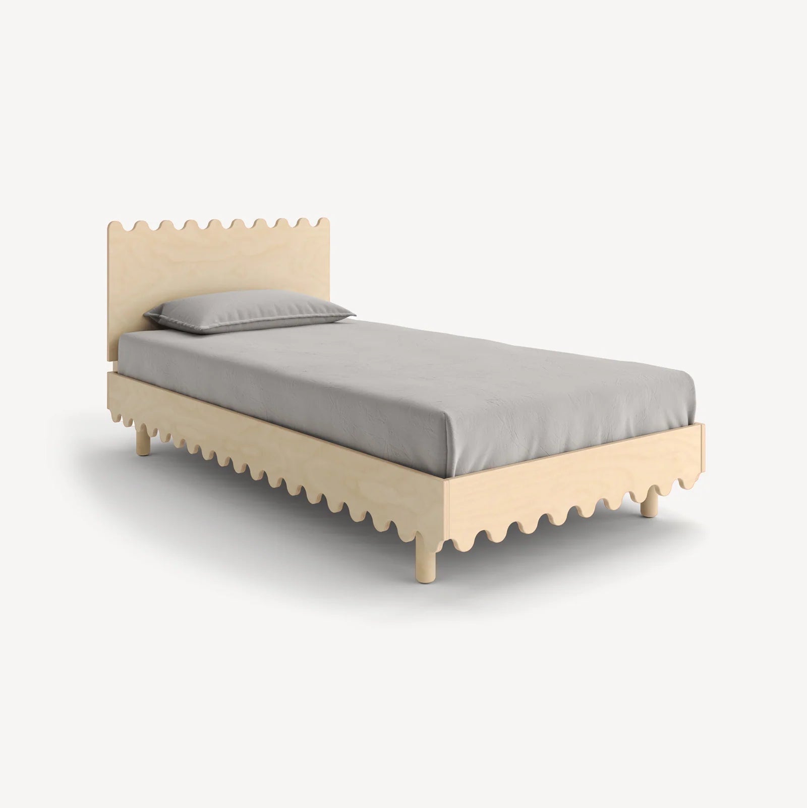 The Oeuf Moss Twin Bed - Birch