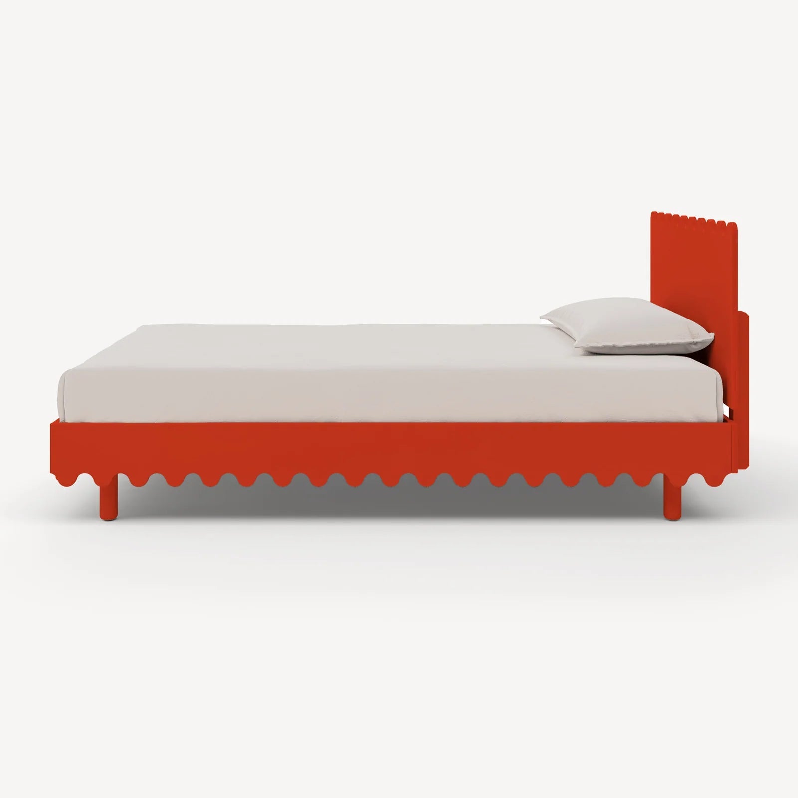 The Oeuf Moss Twin Bed - Tomato
