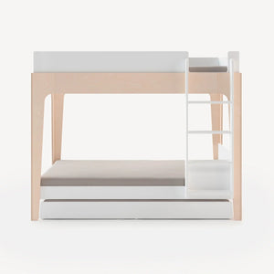 Perch Twin Bunk Bed with Perch Trundle