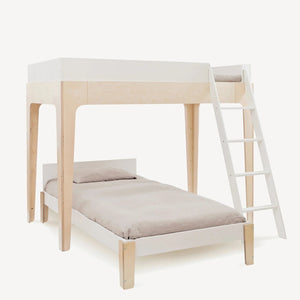 Boutique Oeuf Canada Lit superposé moderne Toddler & Kids Perch bouleau blanc