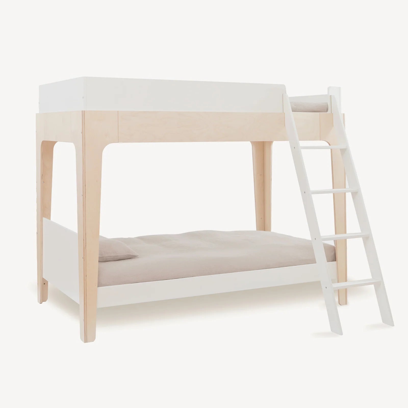 Shop Oeuf Canada Modern Toddler & Kids Perch Bunk Bed White Birch