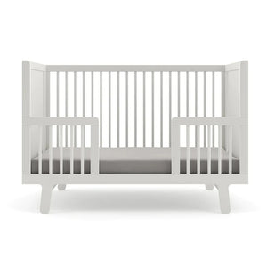 Modern Nursery Sparrow Toddler Bed Conversion Kit in Canada White