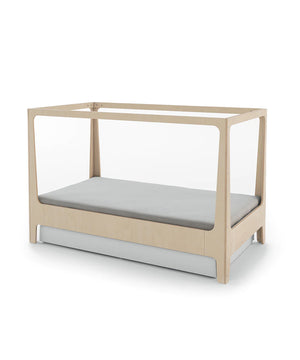 The Perch Nest Bed - Modern Loft bed that converts to Canopy bed with Trundle