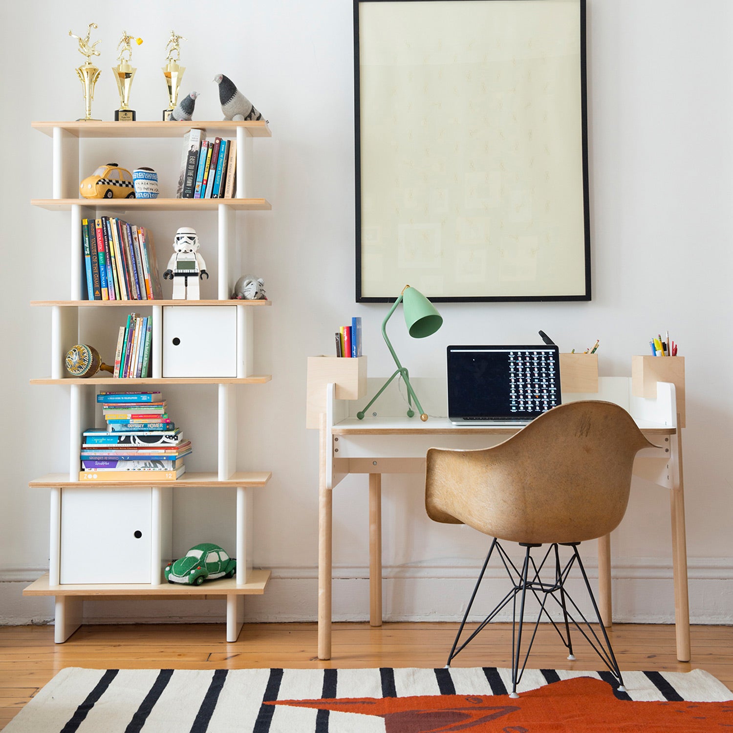 Boutique Oeuf Canada Rangement moderne pour les tout-petits et les enfants Mini bibliothèque verticale