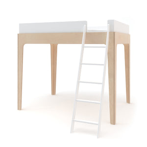 Boutique Oeuf Canada Modern Toddler & Kids Perch Full Size Loft Bed White Birch