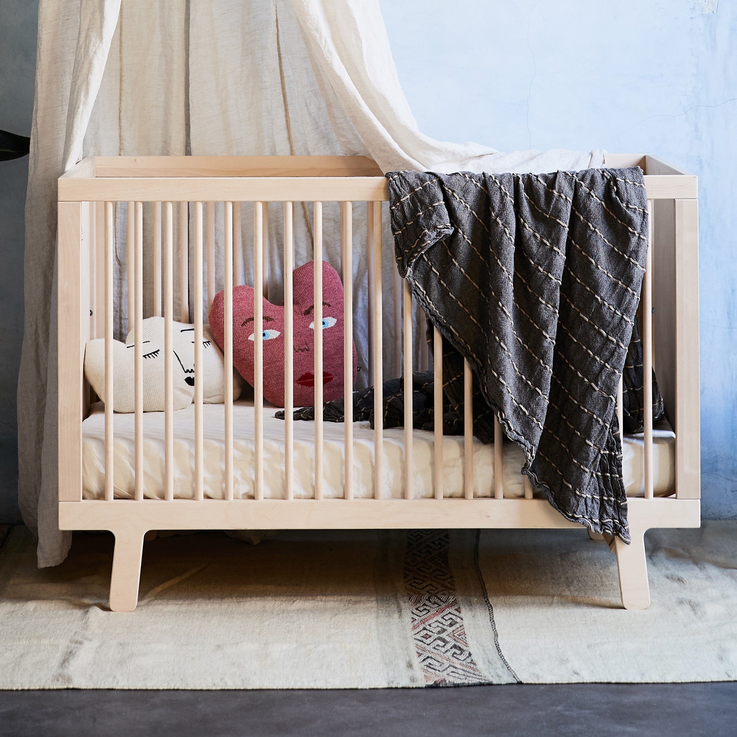 Buy Modern Nursery Sparrow Crib in Toronto Canada - Room Setting