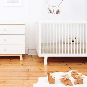 Buy Modern Nursery Sparrow Crib in Toronto Canada -  Room Setting