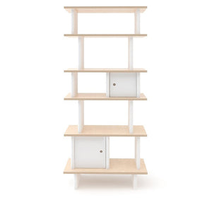 Shop Oeuf Canada Modern Toddler & Kids Storage Vertical Mini Library White/Birch Option